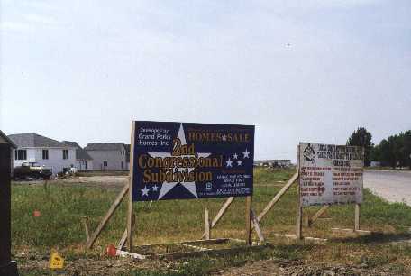 1997 Flood New Congressional subdivision in Grand Forks