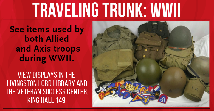 Traveling Trunk: WWII Display