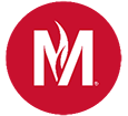 Moorhead red circle with M symbol